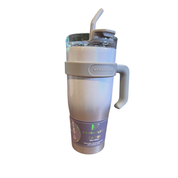 Hydraflow Capri Tumbler 30 oz White/Gray ombré - Picture 1 of 2